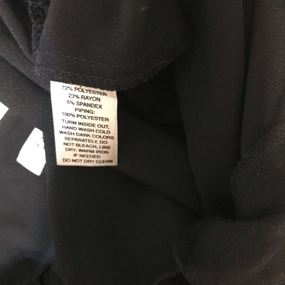 WHBM wide leg cropped dress pants, sz 0 - Picture 6 of 12